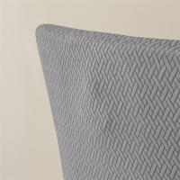 Funda elástica para silla de comedor, fundas para sillas de LICRA Jacquard, respaldo alto elástico, sillones inclinados, para cocina de Hotel, 1 ud. - details 36