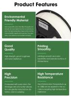 Filamento de Nailon PA6 de 1.75mm, 1kg, 500g, 250g, Materiales Plásticos para Impresora 3D, Filamento Transparente, Alta Resistencia, Durabilidad, Resistencia al Calor, Nailon Negro, Blanco, Transparente - details 5