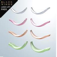 Jelly 4 pares de elevadores de pestañas de silicona, Kit de almohadillas para permanente, herramienta de varillas para rizador de ojos - details 10