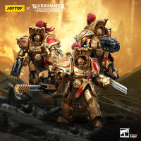 JOYTOY 1/18 figura de acción The Horus Heresy Legio Custodes Aquilon Terminator Squad (3 unids/set) - details 0