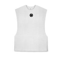 Muscleguys Summer New Brand Gym Sports Fashion Casual Quickly-dry Bodybuilding Fitness O-neck Printed Sleeveless Shirt - details 21