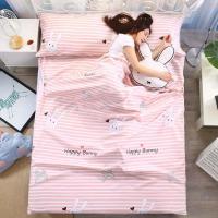 Saco de dormir antisuciedad de algodón 100% para Hotel, Sábana suave de viaje individual doble, saco de dormir portátil de viaje para adultos - details 12