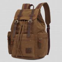 Mochilas de lona vintage para hombre y mujer, bolsos de viaje informales para estudiantes, senderismo, viaje, Camping, Mochila Masculina - details 10