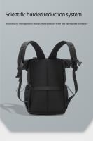 1 nueva mochila con boca enrollable, mochila de expansión de gran capacidad, mochila para estudiantes, bolsa de viaje corta con cubierta enrollable, bolsa para ordenador portátil - details 15