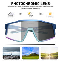 Kapvoe New Photochromic Cycling Sunglasses for Men Sports Road Spped Bike Cycl Glasses Mountain Bicycle Goggles Eyewear Riding - details 3