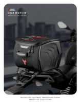 MOTOCENTRIC Bolsa Trasera de Moto Gran Capacidad, Impermeable, Ligera, Reflejante, Antideslizante, Resistente al Desgaste Bolsa de Viaje para Motocross - details 14