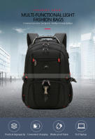 Mochila Suiza antirrobo para hombre, bolsa de viaje para ordenador portátil de 17 pulgadas, 15,6, carga USB, impermeable - details 0