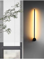 Lámpara LED de pared para decoración del hogar, candelabro moderno de pared largo, accesorio de luz con rotación de 350 ° para dormitorio, sala de estar, sofá de fondo - details 7