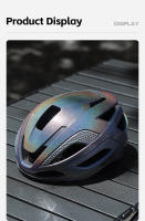 WEST BIKING-casco de ciclismo aerodinámico ligero para hombre y mujer, gorra de seguridad deportiva, casco integrado para bicicleta de montaña y carretera - details 14