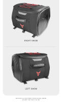 MOTOCENTRIC Bolsa Trasera de Moto Gran Capacidad, Impermeable, Ligera, Reflejante, Antideslizante, Resistente al Desgaste Bolsa de Viaje para Motocross - details 19