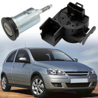 Cilindro de bloqueo de interruptor de encendido de coche con 2 llaves para Vauxhall Opel Corsa Combo C Meriva A Tigra B 9115863 - details 0
