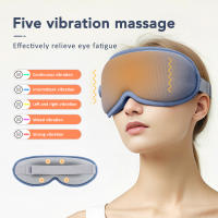 Mascarilla 3D para dormir, masajeador ocular, compresa caliente, vibración, calefacción, masaje ocular, instrumento para el cuidado de los ojos, relajación, alivio, fatiga, mejora el sueño - details 3