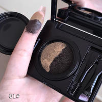 Gel de Cejas de Almohadilla de Aire de Dos Colores Crema de Tinte de Ceja Impermeable Anti-Manchas - details 9
