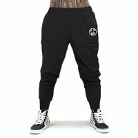 Men Casual Knitting Quick Dry Pants with Drawstring Pocket Training Jogging Fitness Pant Gym Bodybuilding Workout Loose Trousers - details 10