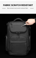 Mochila para Hombres de Gran Capacidad Multifuncional con Múltiples Bolsillos Impermeable Bolsa de Viaje para Negocios Bolsa para Portátil de 15.6 - details 6