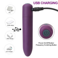 1 unidad Mini Vibrador tipo bala, consolador de masaje, Vibrador AV Stick, Juguetes sexuales para adultos para mujeres, estimulador de clítoris y punto G, masturbador femenino - details 8