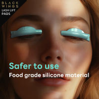5 pares de pestañas de silicona Blackwings, almohadilla permanente para pestañas, varillas protectoras para levantamiento de pestañas 3D, accesorios para rizador de pestañas, herramientas aplicadoras - details 12