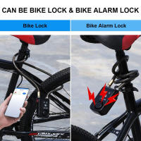 Cerradura de Bicicleta Bluetooth con Alarma Inteligente Control APP Vibración Antirrobo para Motocicleta Bicicleta con Alarma de 110dB - details 0