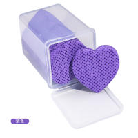 Limpiador de Esmalte de Uñas 200pcs Almohadillas de Algodón Corazón Papel Trapo Removedor de Pegamento de Pestañas Herramientas de Limpieza de Manicura - details 6