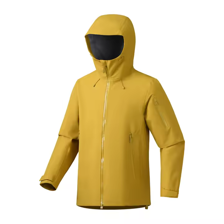 Chaqueta Impermeable LNGXO Unisex para Deportes al Aire Libre Cierre de Cremallera - 1