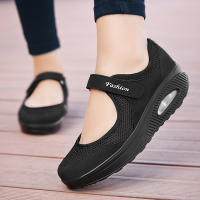 Spring Red Women Platform Sandals Woman Vulcanize Shoes Casual Sneakers Female Soft Flat for Lady Lightweight Breathable - details 3