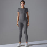 Hamidou Conjunto Deportivo Top de Yoga de Cintura Alta y Pantalones de Yoga - details 27
