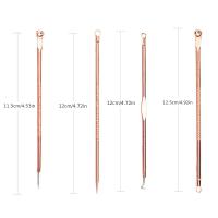 Agujas para Eliminación de Acné y Puntos Negros en la Piel Herramientas de Cuidado Facial Profundo Limpieza de Pores Negros Set de 4 - details 3