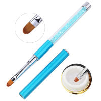 Pincel de diamantes de imitación de cristal para decoración de uñas, bolígrafo para sombreado, dibujo tallado y diseños florales - details 6