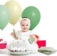 Servilletas de cóctel de papel verde desechables, 100 Uds., 3 capas, bebidas en relieve, boda, suave, para fiesta de cumpleaños, despedida de soltera - details 3