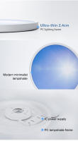 Lámpara de techo LED de estilo cielo con Control remoto, luz regulable de Luna, 24W, 42W, CA 85V-265V, para dormitorio, sala de estar y cocina, aplicación inteligente - details 12