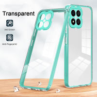 KEYSION-funda transparente a prueba de golpes para HONOR X8, 4G, TPU transparente + PC, 2 en 1, funda trasera de teléfono para Huawei Honor X8 - details 7