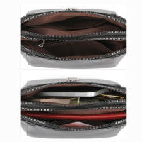 Bolso de cuero suave para mujer, bandolera de hombro, informal, para compras y teléfono - details 19