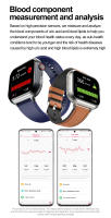 2025 Nuevo VE31 Smartwatch SOS Llamada de emergencia ECG Temperatura Detección de frecuencia cardíaca Asistente de voz Modo deportivo Compatible con Android IOS Bluetooth Smartwatch - details 17