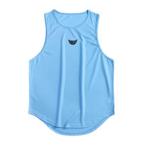 Summer Casual Breathable Quick Dry Sleeveless Tank Top Mens Gym Bodybuilding Workout Muscle Stringer Fashion Fitness Mesh Vest - details 17