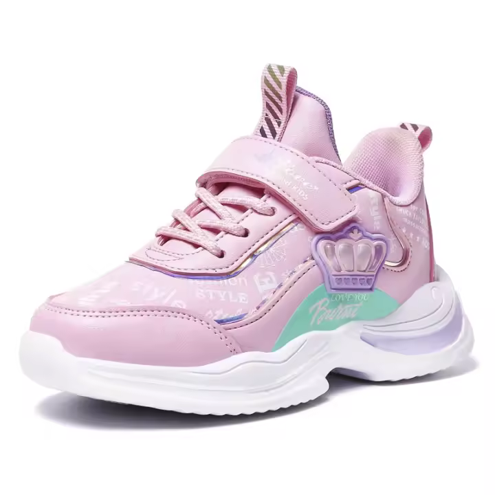 Zapatillas de deporte gruesas para niños y niñas, zapatos deportivos de alta calidad, para correr, de invierno, Chaussure-45 - 1