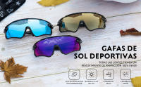 Polarizadas Gafas de Ciclismo con 3 Lentes Intercambiables Hombres Mujeres Bicicletas - details 5