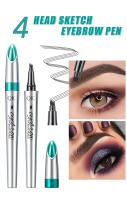 Pluma de Cejas Líquida Ultrafina de 4 Dientes Punta de Agua Impermeable 3D - details 0