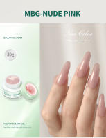 Gel constructor Nailpop HEMA-FREE de 30g para extensión de uñas, color lechoso suave transparente/rosa, de larga duración, de construcción rápida, removible en remojo, gel UV para uñas. - details 11