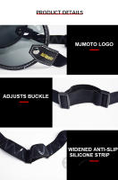 Universal adecuado casco de motocicleta protector de burbuja visera lente casco gafas lente multicolor retro cara completa media máscara gafas - details 18