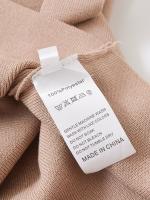 New Women Round Neck Short Sleeve Soft Knotted T Shirt Solid Casual Summer Tops - details 11