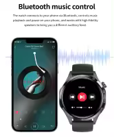 Reloj inteligente deportivo 4 Pro para hombre, pulsera con llamadas, Bluetooth, Pantalla AMOLED HD, monitoreo de salud, novedad de 2024 - details 13