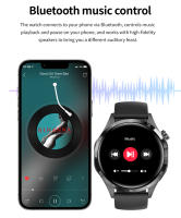 Reloj inteligente deportivo 4 Pro para hombre, pulsera con llamadas, Bluetooth, Pantalla AMOLED HD, monitoreo de salud, novedad de 2024 - details 13