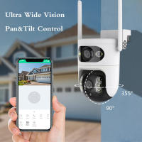 Cámara de Seguridad 5G 6MP Visión Nocturna Infrarroja Seguimiento Automático AI Impermeable - details 1