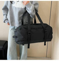 Bolsa de lona de viaje para gimnasio con bolsillo para zapatos, bolsos de hombro para entrenamiento deportivo al aire libre, Yoga, almacenamiento grande, mochila de viaje de negocios para ordenador portátil - details 4