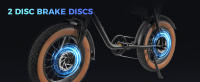 Bicicleta Eléctrica de Neumáticos Anchos 750W 48V 15AH Batería de Litio Extraíble - details 4