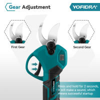 Cortauelles Eléctrico Sin Aspirador Yofidra Tijeras Recargables de 30mm - details 4