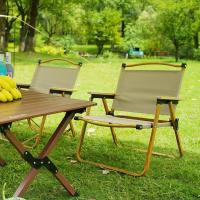 Sillón de madera Kemet, silla de jardín de pesca plegable portátil para exteriores, equipo de camping - details 4