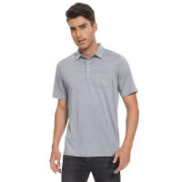 MAGCOMSEN Men's T-shirt Short Sleeve Quick Dry Breathable  Golf Polo Shirt with Pocket - details 34