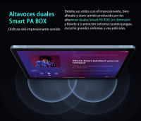 Blackview Tab 13 Tablet Android 12, Helio G85 Octa Core 6GB+128GB SIMo Tablets Pad 7280mAh, 10.1'' FHD+ Pantalla Cámaras 13MP - details 16