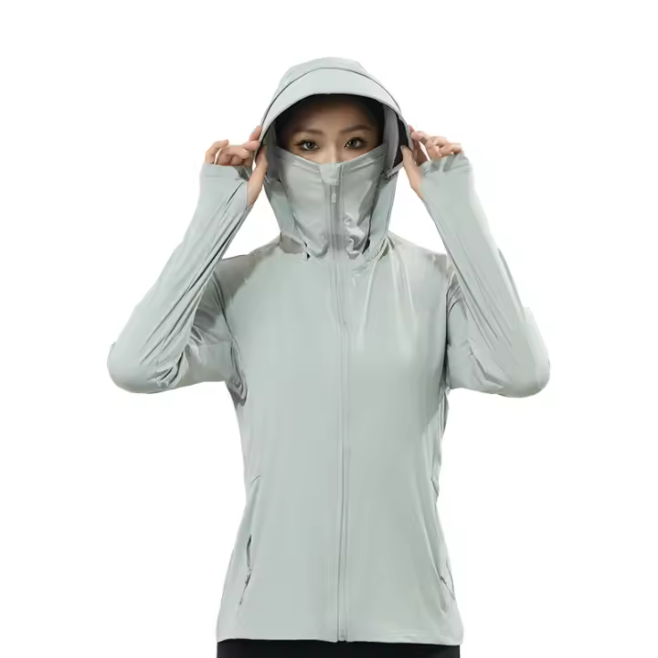 LNGXO Chaqueta de Senderismo para Verano Protección Solar, Secado Rápido, Elasticidad Suave - 1